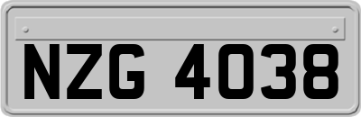 NZG4038