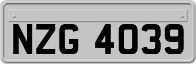 NZG4039