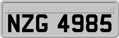 NZG4985