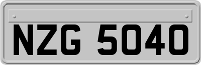 NZG5040
