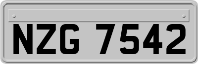 NZG7542