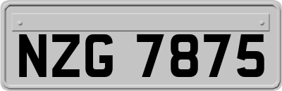 NZG7875