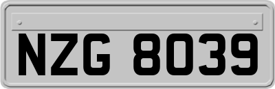 NZG8039