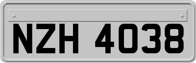 NZH4038