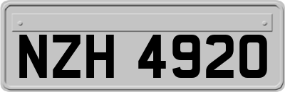 NZH4920