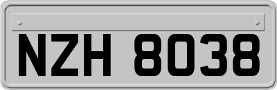 NZH8038