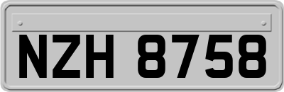 NZH8758