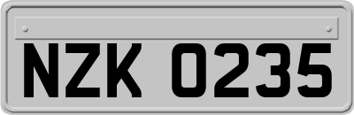 NZK0235