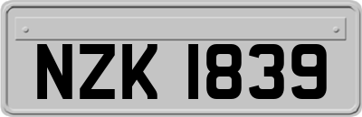 NZK1839