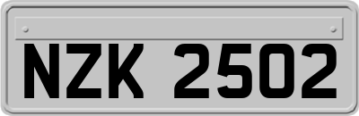 NZK2502