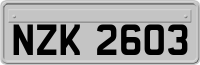 NZK2603