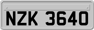 NZK3640