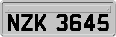 NZK3645