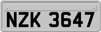 NZK3647