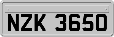 NZK3650
