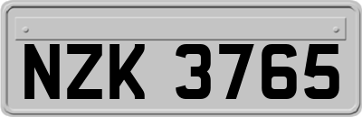 NZK3765