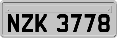 NZK3778