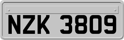 NZK3809