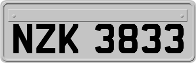 NZK3833