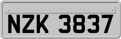 NZK3837