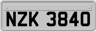 NZK3840