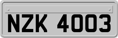 NZK4003