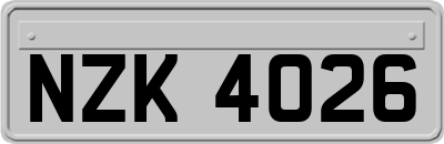 NZK4026