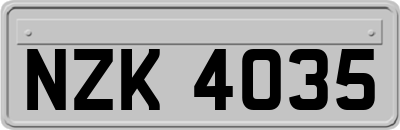 NZK4035