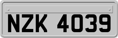 NZK4039