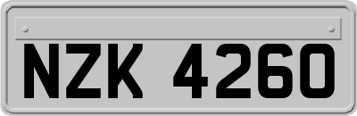 NZK4260
