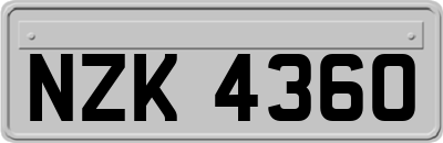 NZK4360