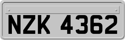NZK4362