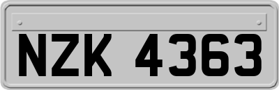NZK4363