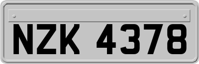 NZK4378