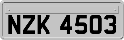 NZK4503