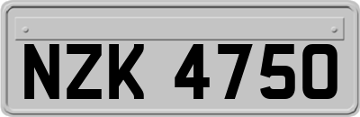 NZK4750