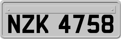 NZK4758
