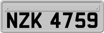 NZK4759