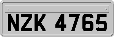 NZK4765