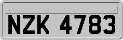 NZK4783