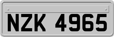 NZK4965
