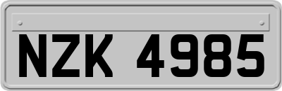 NZK4985