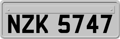 NZK5747