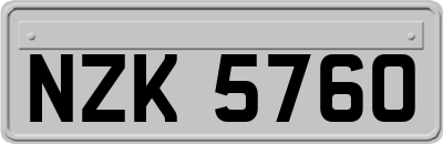 NZK5760