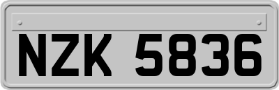 NZK5836