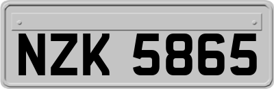 NZK5865