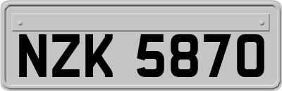 NZK5870