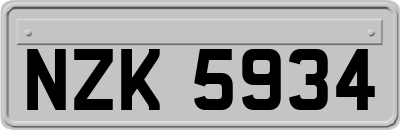 NZK5934