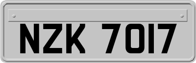 NZK7017