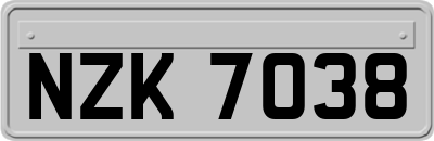 NZK7038